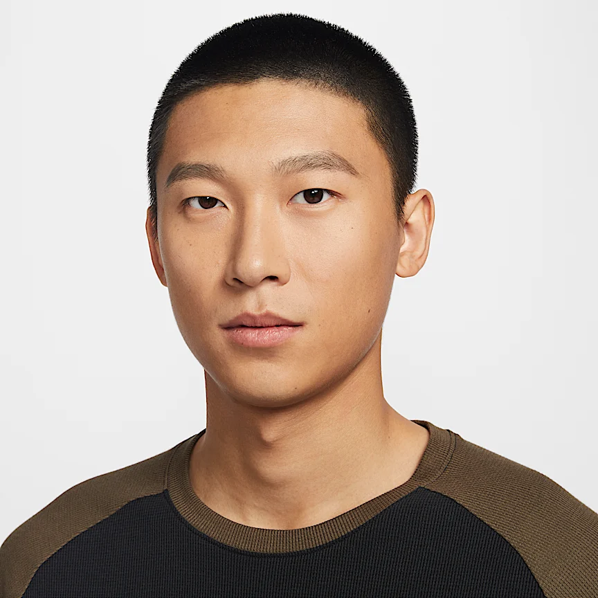 NIKE ストライド — メンズ Dri-FIT ワッフル クルーネック ランニングトップ - Image 3