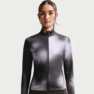 NIKE Swift — Women's Dri-FIT Full-Zip Mid Reiya Running Top