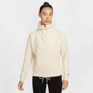 NIKE プロ — ウィメンズ クロップド ハーフジップ トップ