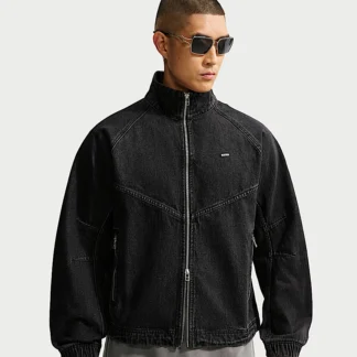 NIKE スポーツウェア — メンズ デニム トラックジャケット