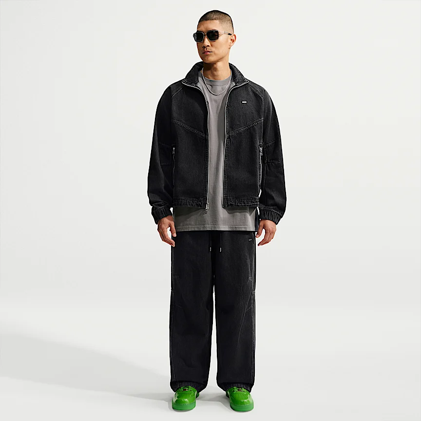 NIKE スポーツウェア — メンズ デニム トラックパンツ