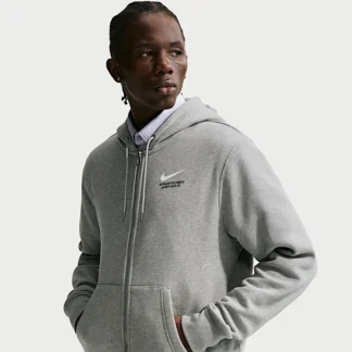 NIKE スポーツウェア クラブ — メンズ フルジップ フリース パーカー