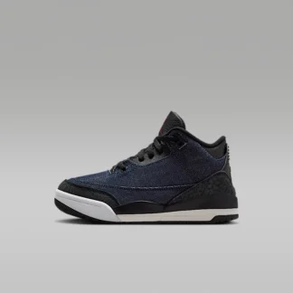 NIKE エア ジョーダン 3 x Levi's® "Indigo and Gym Red" — リトルキッズシューズ