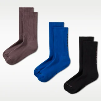NIKE NikeSKIMS Dri-FIT — Women's Dri-FIT Crew Socks (3 Pairs)