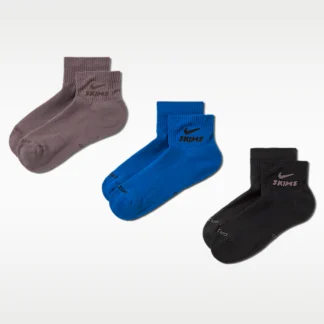 NIKE NikeSKIMS Dri-FIT — Quarter Sock (3 Pairs)