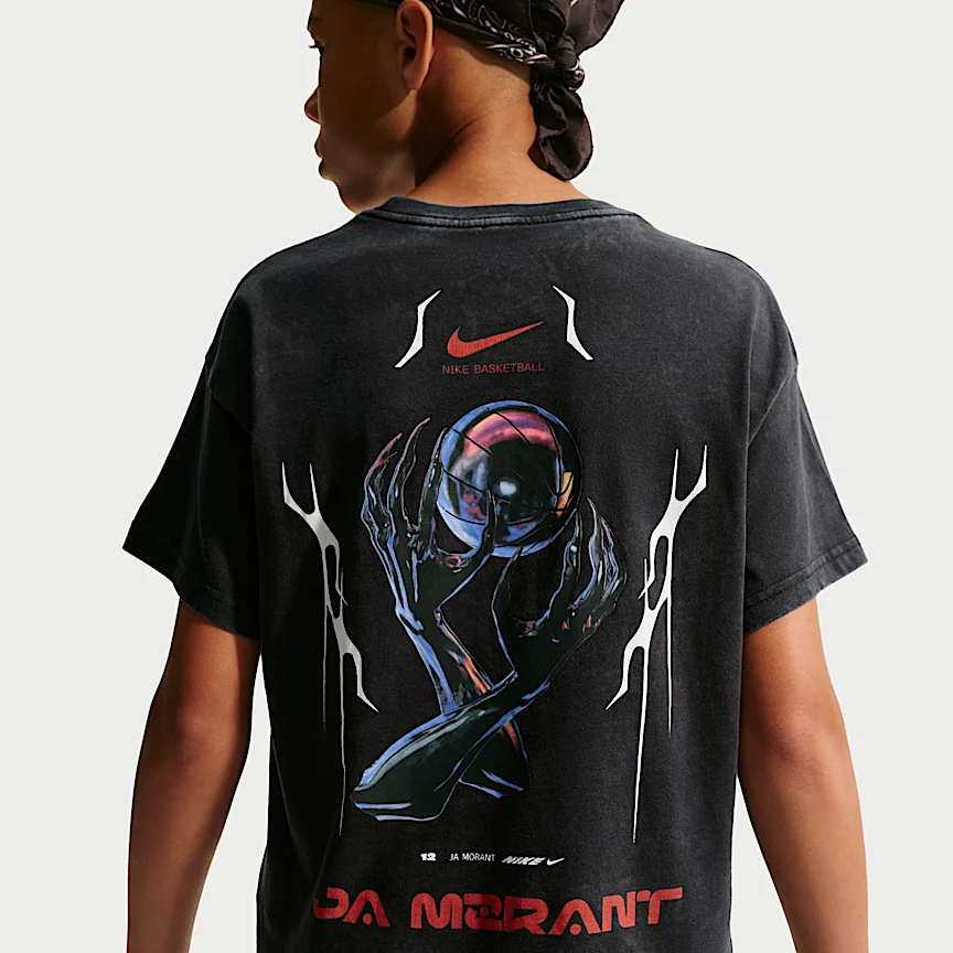 NIKE Ja Morant — Big Kids' T-Shirt - Image 2