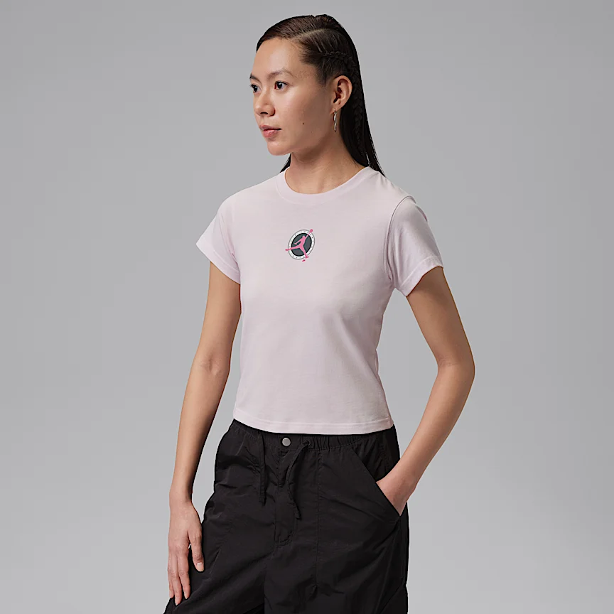 NIKE ジョーダン ブルックリン — ウィメンズ グラフィック Tシャツ