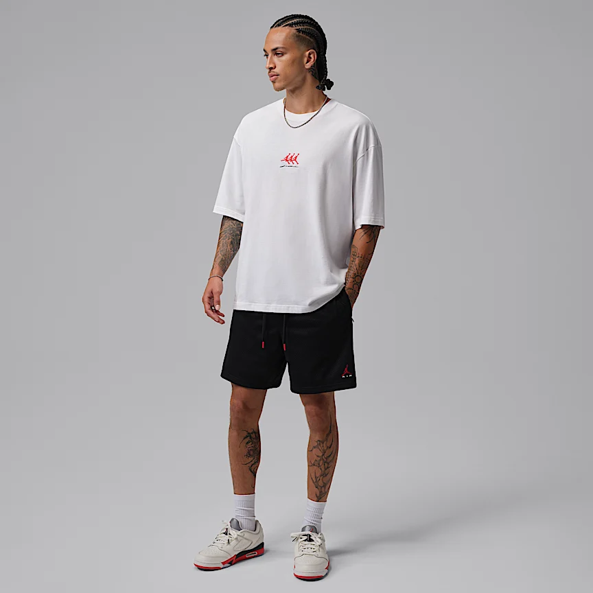 NIKE Jordan Brooklyn — Men's Mesh Shorts - Image 7