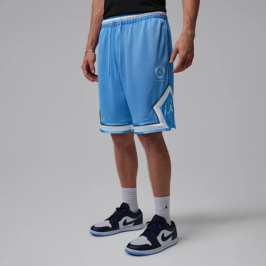 NIKE ジョーダン ブルックリン — メンズ ダイアモンド メッシュ ショートパンツ