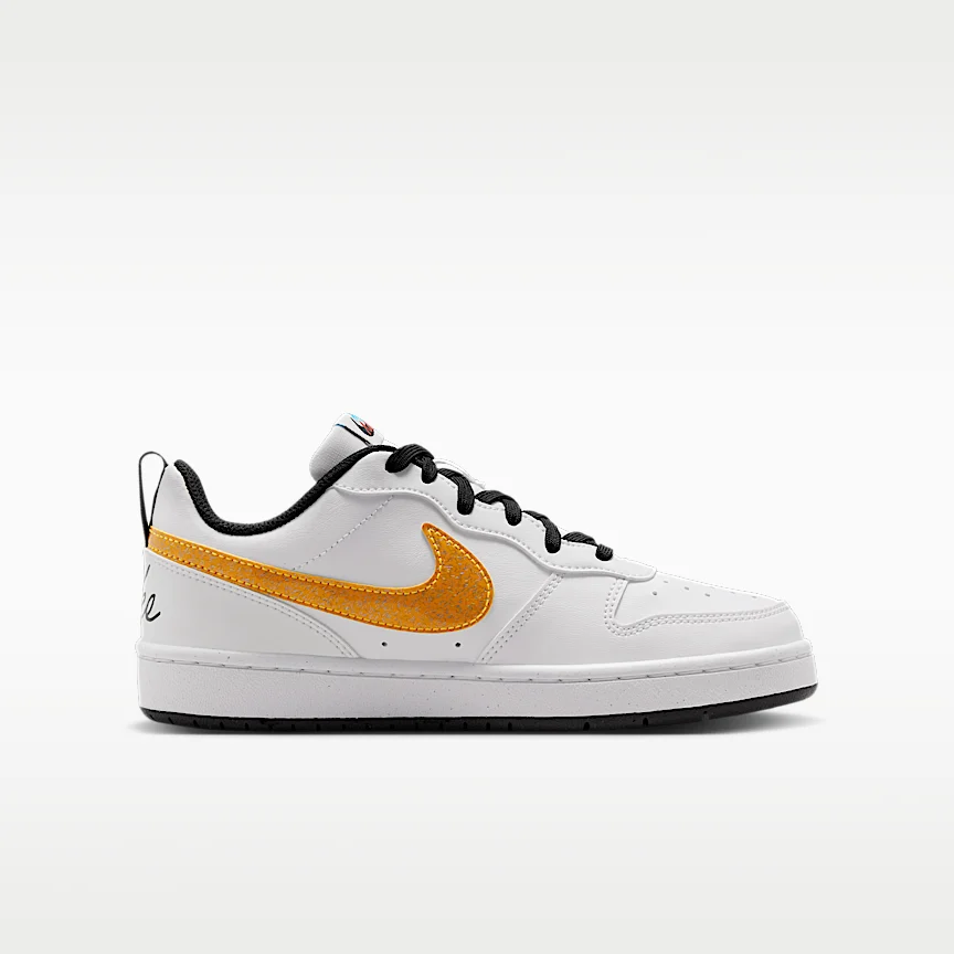 NIKE Court Borough Low — Big Kids' Shoes - Image 3