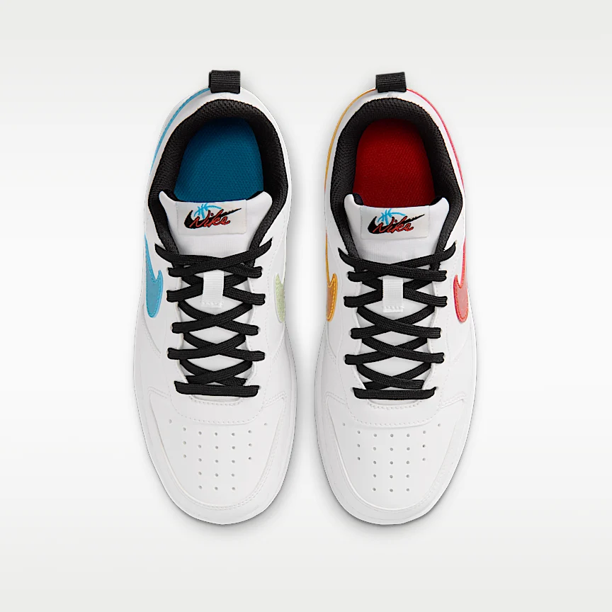 NIKE Court Borough Low — Big Kids' Shoes - Image 4
