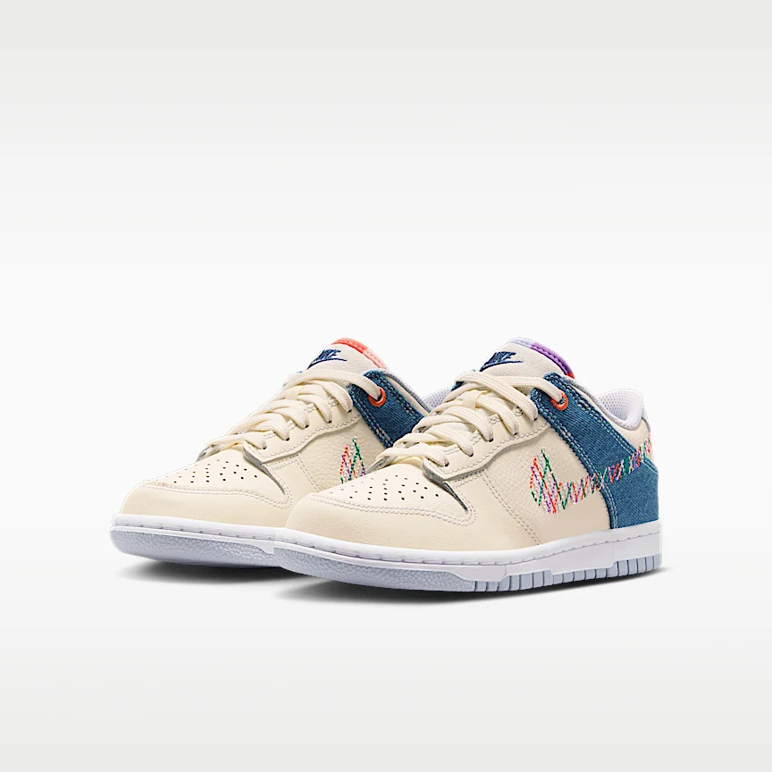 NIKE Dunk Low — Big Kids' Shoes - Image 5