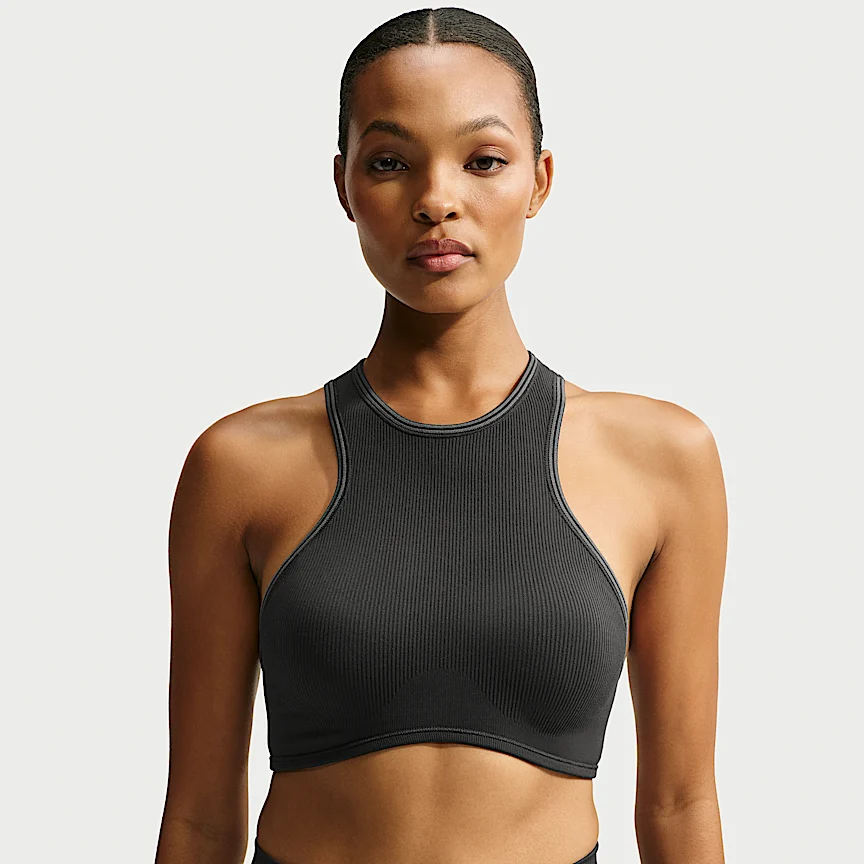 NIKE NikeSKIMS Ribbed Seamless — Women's RacerNekku Bra