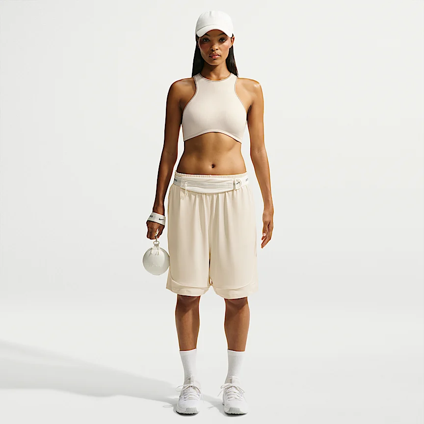 NIKE NikeSKIMS Ribbed Seamless — Women's Racerneck Bra - Image 4