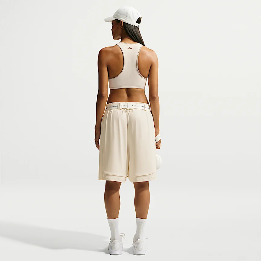 NIKE NikeSKIMS Ribbed Seamless — Women's Racerneck Bra - Image 5