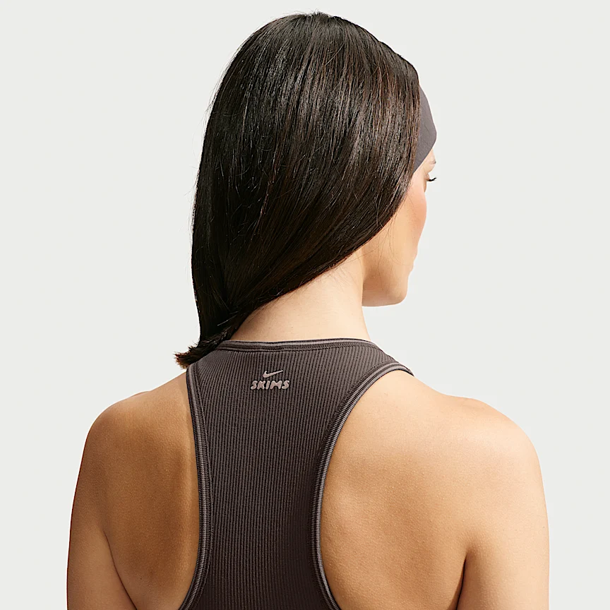 NIKE NikeSKIMS Ribbed Seamless — Women's RacerNekku Bra - Image 2