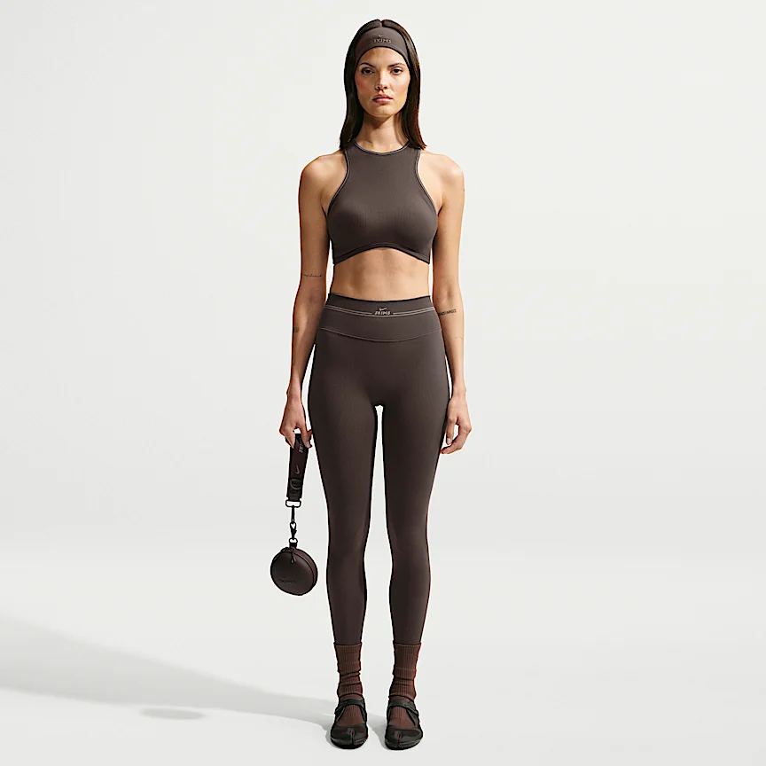 NIKE NikeSKIMS Ribbed Seamless — Women's RacerNekku Bra - Image 4