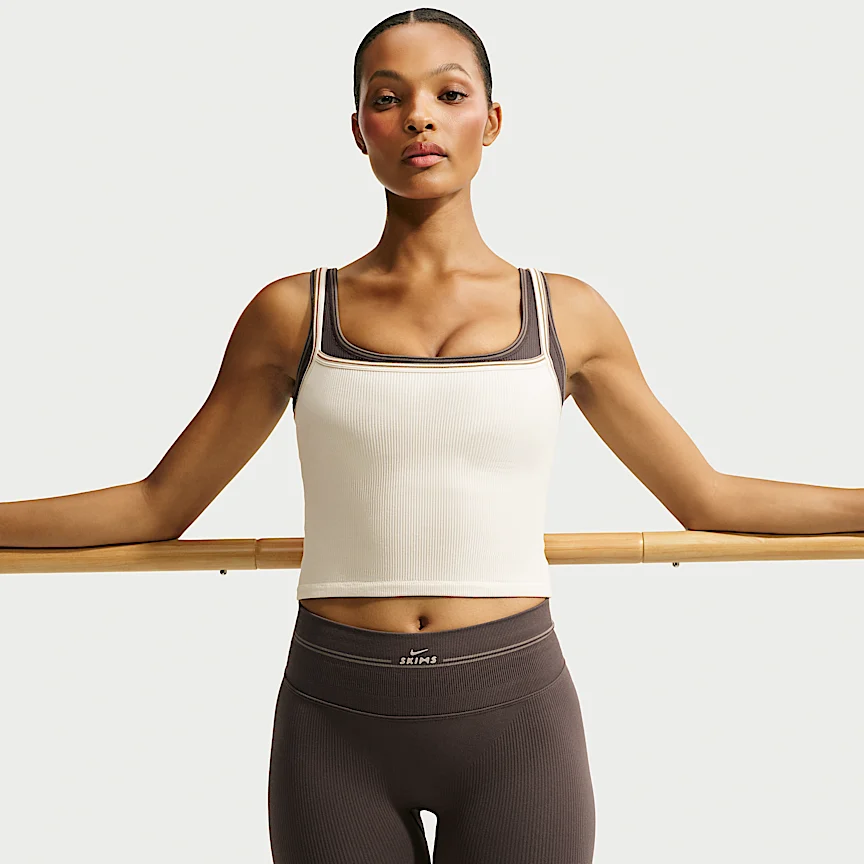 NIKE NikeSKIMS Ribbed Seamless — Women's Cami Tank Top - Image 3
