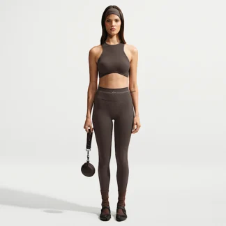 NIKE NikeSKIMS Ribbed Seamless — ウィメンズ ハイウエスト 66cm レギンス