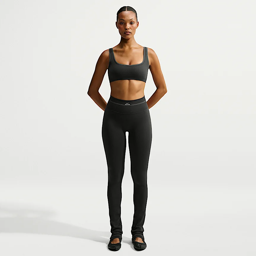 NIKE NikeSKIMS Ribbed Seamless — ウィメンズ 86cm ストレート レギンス