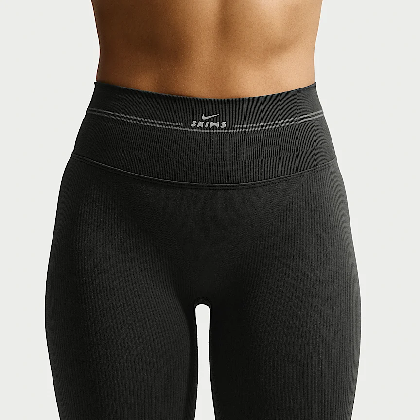 NIKE NikeSKIMS Ribbed Seamless — ウィメンズ 86cm ストレート レギンス - Image 2