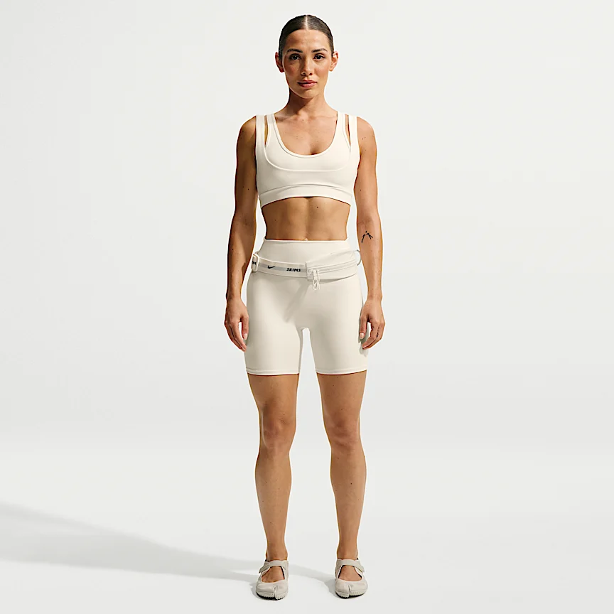 NIKE NikeSKIMS Matte — Women's High-Waisted 13cm Baika Shorts