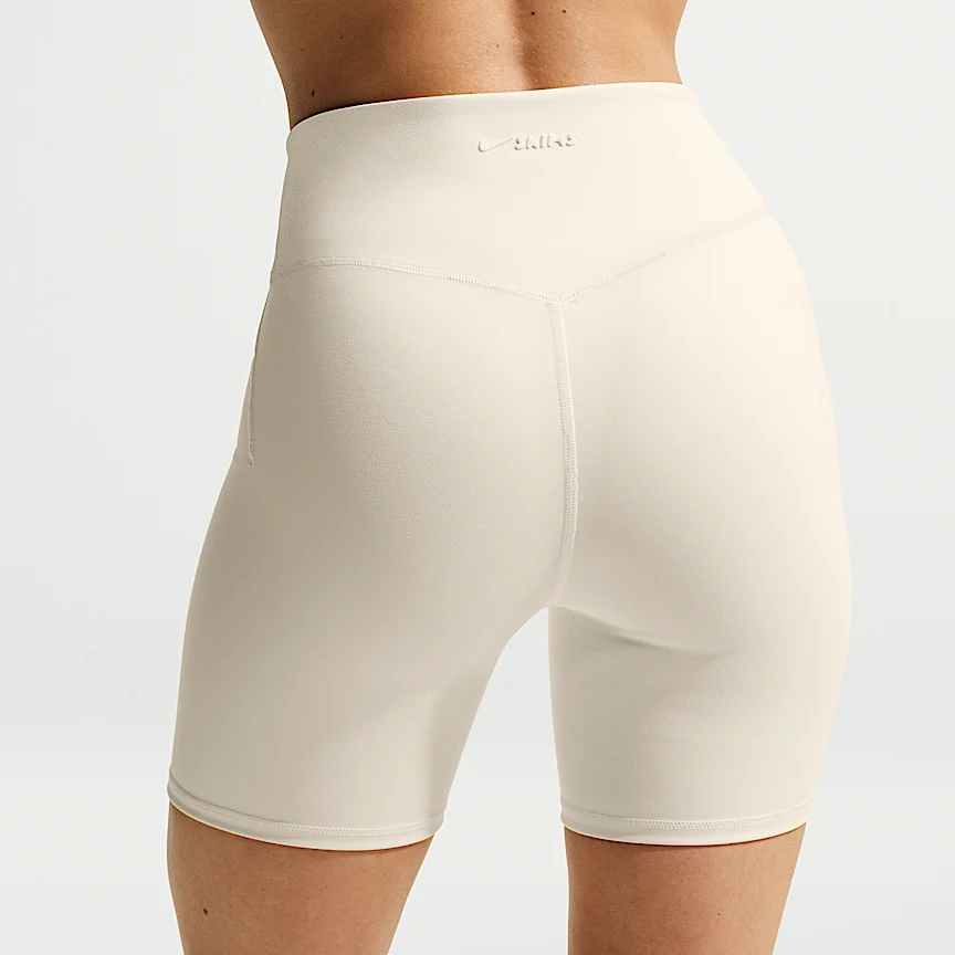 NIKE NikeSKIMS Matte — Women's High-Waisted 13cm Baika Shorts - Image 3