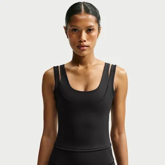 NIKE NikeSKIMS Matte — Women's Double-Strap Scoop Tank Top