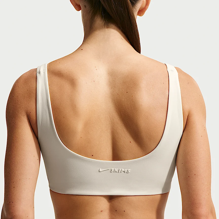 NIKE NikeSKIMS Matte — Women's Scoop-Neck Bra - Image 2