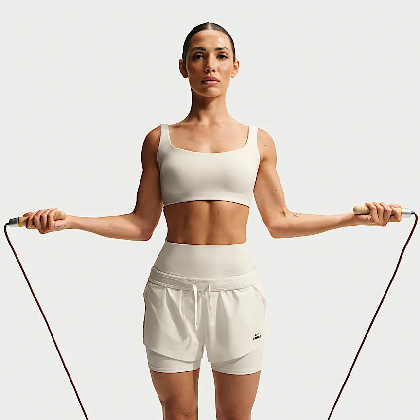 NIKE NikeSKIMS Matte — Women's Scoop-Neck Bra - Image 3