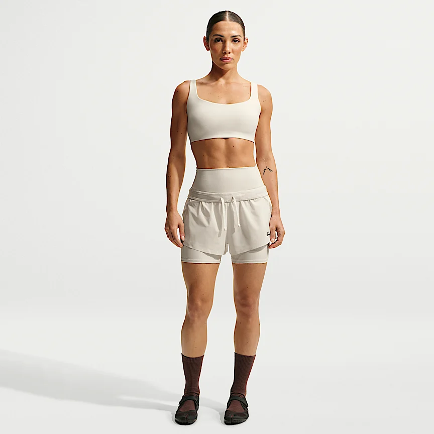 NIKE NikeSKIMS Matte — Women's Scoop-Neck Bra - Image 4