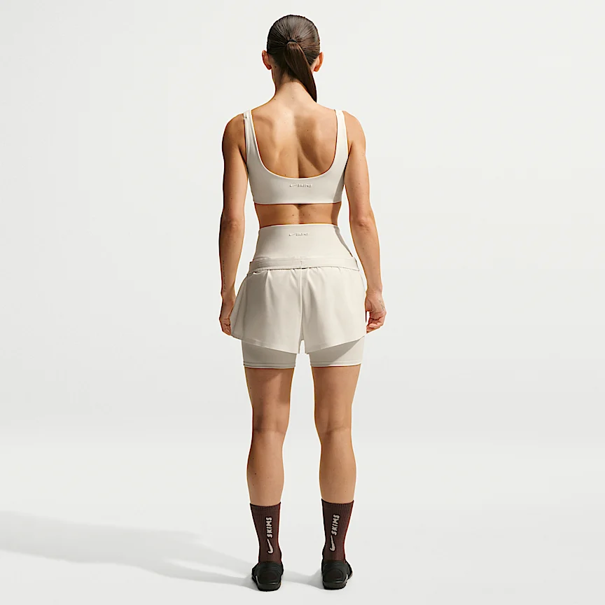 NIKE NikeSKIMS Matte — Women's Scoop-Neck Bra - Image 5