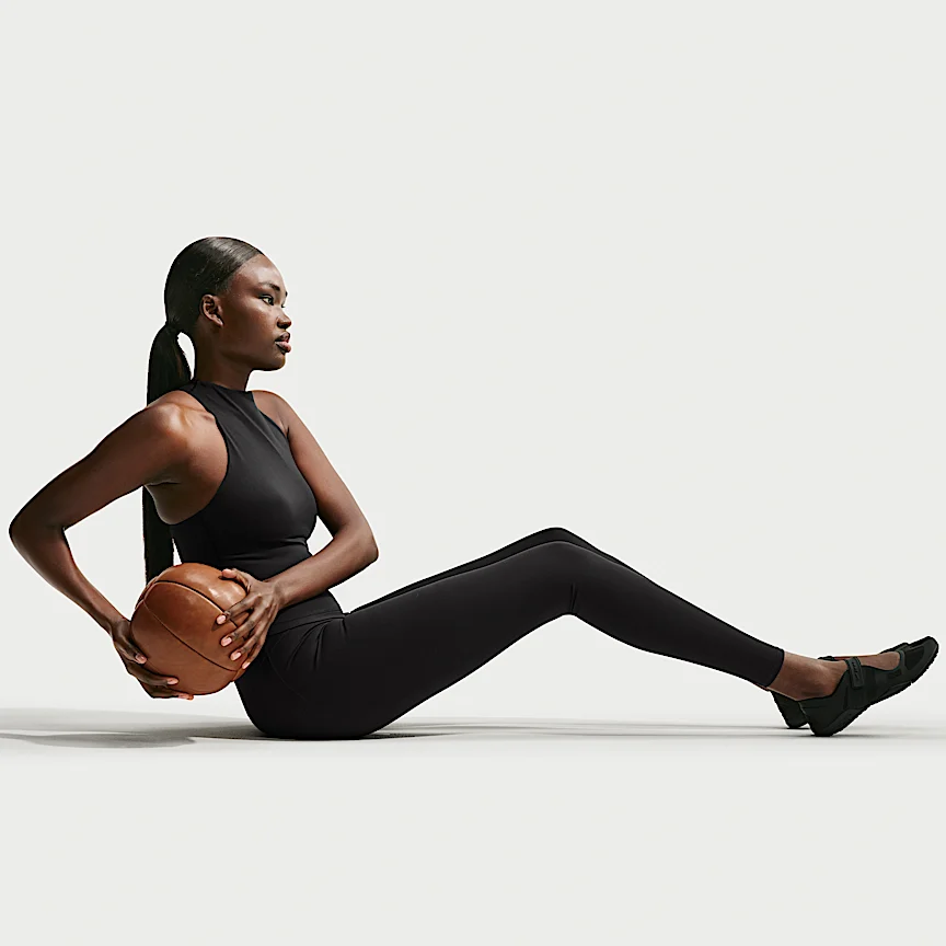 NIKE NikeSKIMS Matte — ウィメンズ ハイウエスト 74cm レギンス - Image 4