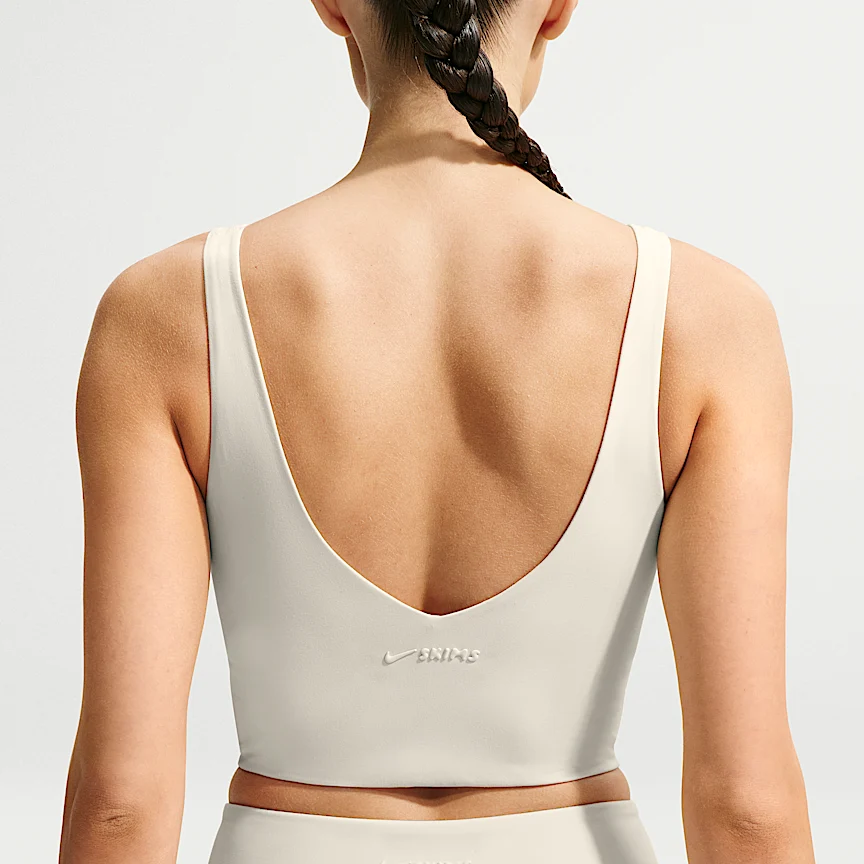 NIKE NikeSKIMS Matte — Women's VNekku LongRain Bra - Image 2
