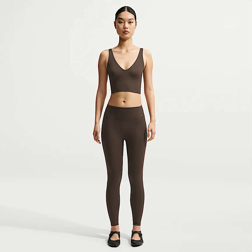 NIKE NikeSKIMS Matte — Women's VNekku LongRain Bra - Image 4