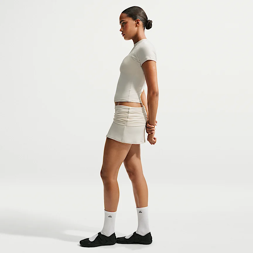 NIKE NikeSKIMS Airy — Women's Fold-Over Waistband Skort - Image 4