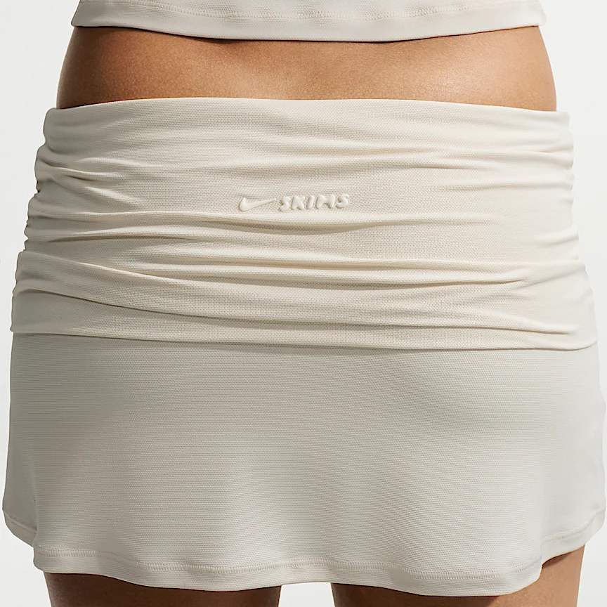 NIKE NikeSKIMS Airy — Women's Fold-Over Waistband Skort - Image 6