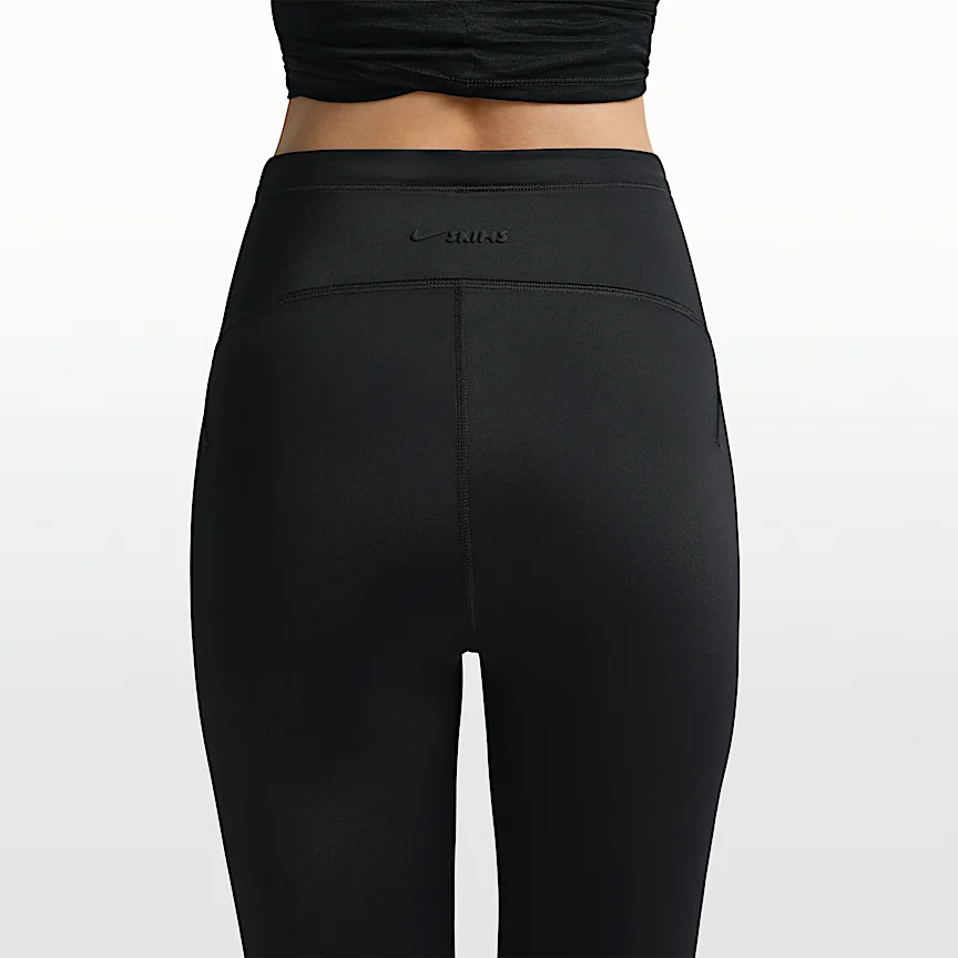 NIKE NikeSKIMS Satin Shine — Women's High-Waisted 17" Leggings with Drawcord - Image 3