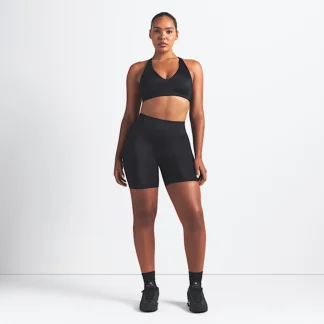 NIKE NikeSKIMS Satin Shine — Women's High-Waisted 5" Biker Shorts