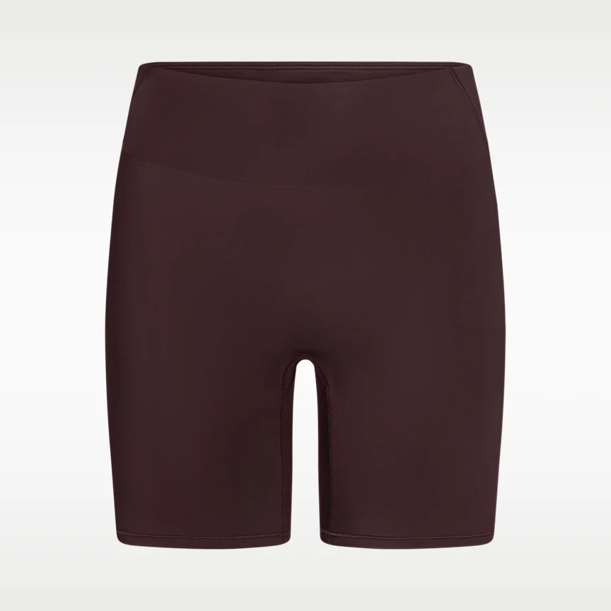 NIKE NikeSKIMS Satin Shine — Women's High-Waisted 5" Biker Shorts - Image 8