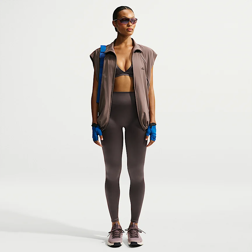 NIKE NikeSKIMS サテン Shine — ウィメンズ ハイウエスト ボンディング 66cm レギンス