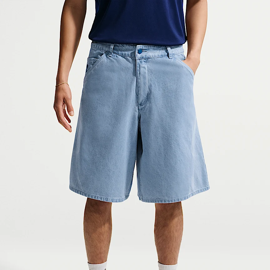 NIKE スポーツウェア — メンズ デニム ショートパンツ - Image 2