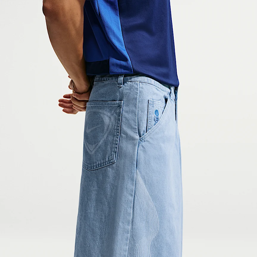 NIKE スポーツウェア — メンズ デニム ショートパンツ - Image 3