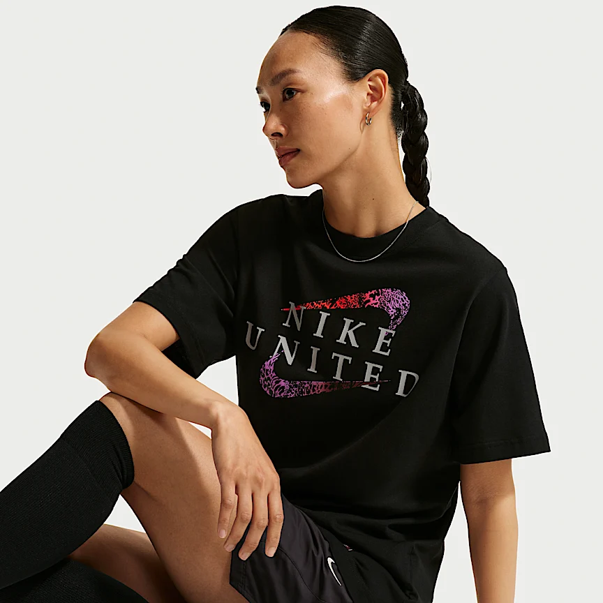 NIKE ユナイテッド — ウィメンズ サッカー Tシャツ - Image 3