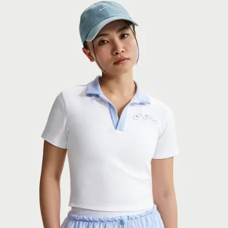 NIKE スポーツウェア — ウィメンズ ショートスリーブ ポロ クロップトップス