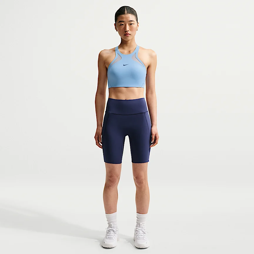 NIKE ユニバーサ — ウィメンズ ミディアムサポート メッシュ スポーツブラ - Image 4