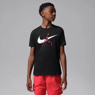 NIKE ジョーダン — ジュニア ジャンプマン スウッシュ インターセクション Tシャツ
