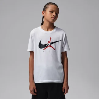NIKE ジョーダン — ジュニア ジャンプマン スウッシュ インターセクション Tシャツ