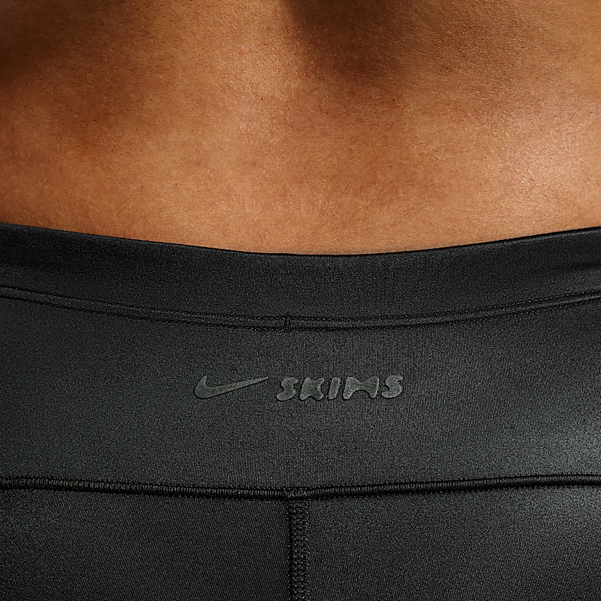 NIKE NikeSKIMS Satin Shine — Women's Mid-Rise 2" Boyshorts with Drawcord - Image 6