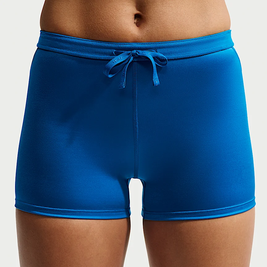 NIKE NikeSKIMS Satin Shine — Women's Mid-Rise 2" Boyshorts with Drawcord - Image 7